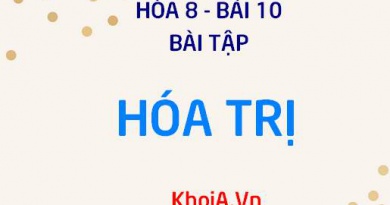 Bài tập quy tắc hóa trị, xác định hóa trị của một nguyên tố trong hợp chất và lập công thức hóa học - Hóa 8 bài 10